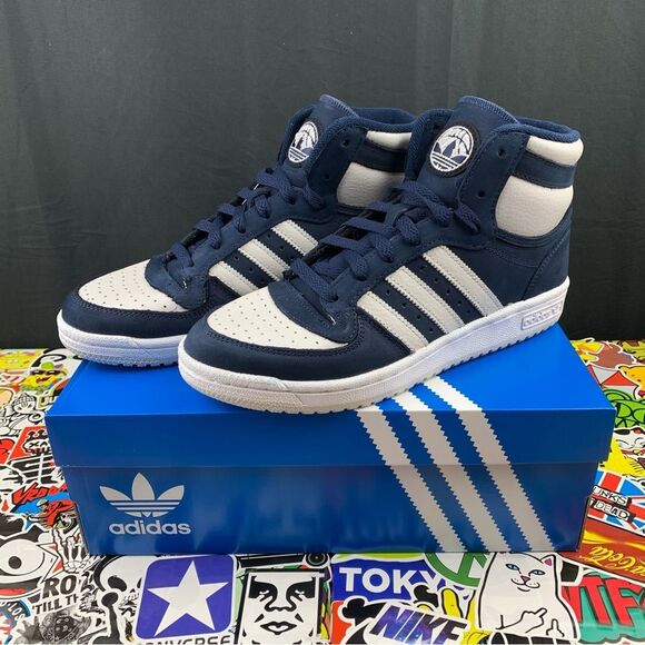 Adidas Top Ten RB Suede Blues Mens and Womens Sizes - Picture 1 of 14